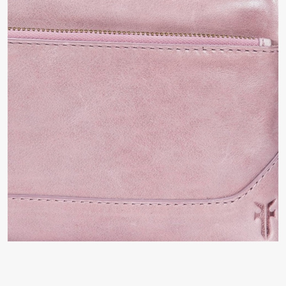 Nwt. Frye Olivia crossbody wallet orchid - Picture 6 of 9